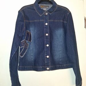 NEESO 2pc Denim Pantsuit